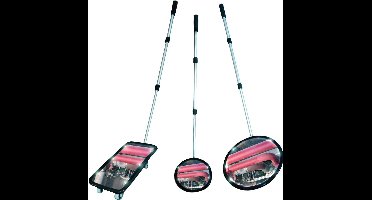 Inspectiespiegel met LED licht - 20 x 40 cm