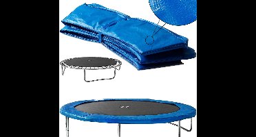 Monzana Beschermrand - Trampoline Ø183cm - Blauw