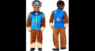 PAW Patrol - Verkleedkleding - Chase - Kinderen - 116 (4-6 jaar) - Luxe
