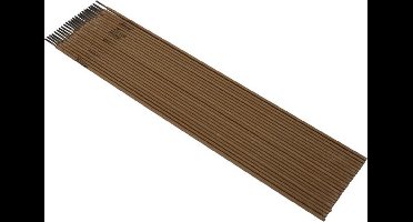 Toolland Rutiele laselektroden Ø2.5 x 350 mm, ideaal voor alle lasposities, 23 stuks