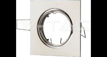V-TAC VT-779-SN-SQ LED Inbouwspot - GU10 - IP20 - Nikkel glans