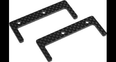 Team Corally - Battery Plate SSX-8R - 3K Carbon - 2 pcs
