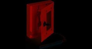 Glaasje voor noodsleutelkastje Filex KB