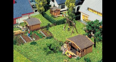 Faller - 3 Tuinhuisjes