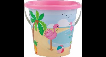 Emmer met Flamingo Print 17 cm