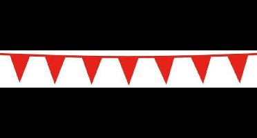 Wefiesta Vlaggenlijn 3 Meter 10 X 15 Cm Polyetheen Rood