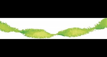 Lime Groene Slingers Crepe 6m