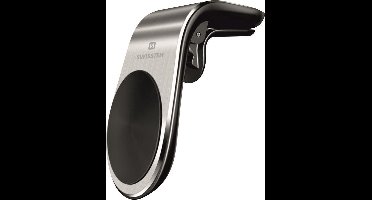 Swissten Telefoonhouder Auto Magneet S-Grip Ventilatierooster - Zilver