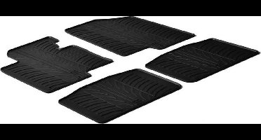 Gledring Rubbermatten passend voor Kia Optima 2012- incl.Facelift 2016- (T profiel 4-delig + montageclips)