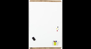 Rocada Natural magnetisch whiteboard 100x150 cm - Hout design