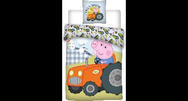 Baby Peppa Pig dekbedovertrekje 100 X 135 cm + 1 sloop 40 X 60 cm