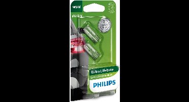 Philips W5W LongLife EcoVision 12V5 W2,1x9,5d B2