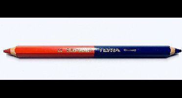 Lyra timmermanspotlood blauw/rood 2.5mm - 72 stuks