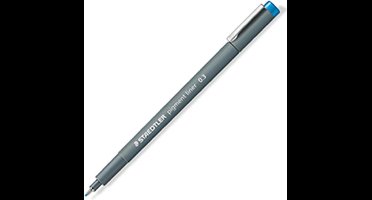 Staedtler Pigment Liner Blauw 0.3 mm