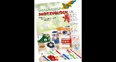 Folia Motiefpapier Hobby Creatief – Kerst  - 30 vel - 24 x 34 cm