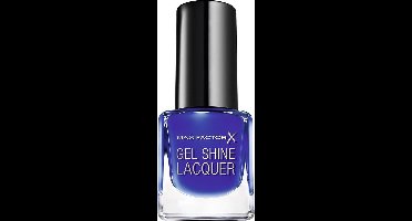 Max Factor Gel Shine Lacquer Mini Nagellak - 40 Glazed Cobalt