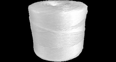 Polypack - bindtouw 3/800 - 2kg wit (circa 500mtr)