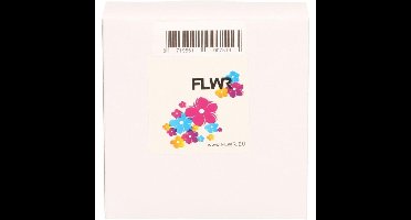 FLWR - Labelprinterrol / DK-11204 / Wit - Geschikt voor Brother
