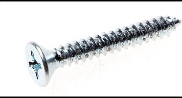 Kelfort Plaatschroef platverzonken kop phillips verzinkt 3.5 x 13mm