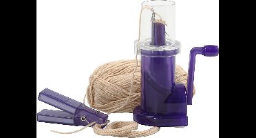 Creativ Company punnikmolen breigerei paars - handmatig breigerei speelgoed.