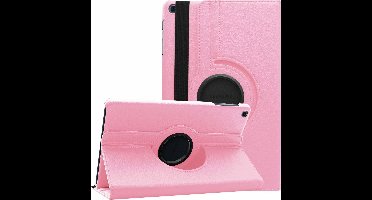 Hoesje Geschikt Voor Samsung Galaxy Tab A 10.1 hoes Licht Roze - Galaxy Tab A 2019 hoes draaibare cover Hoesje voor de Hoesje Geschikt Voor Samsung Galaxy Tablet A 10.1