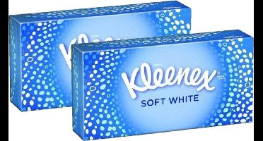Kleenex Zakdoekjes Soft White Box 140 zakdoekjes (2x70)