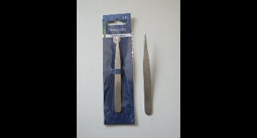 12080-8021 Tweezers, fine tipaight, stainless steel, 12,2 cm