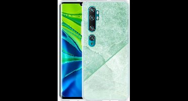 Xiaomi Mi Note 10 / Note 10 Pro Hoesje Green Marble