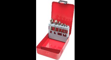 6 Delige COBALT Verzinkfrezenset