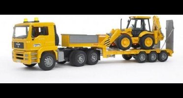 Bruder laderwagen met graaflaadmachine