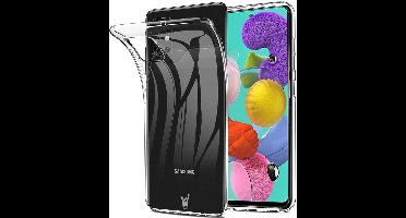 Hoesje geschikt voor Samsung Galaxy A51 - Back Cover Case ShockGuard Transparant
