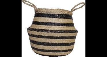 Housevitamin  Zeegras mand-Streep -Ø 35cm