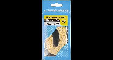 Cresta Hollow Elastic - 1.3mm - 5.00m - White - Wit