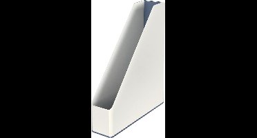 TIJDSCHRIFTCASSETTE LEITZ WOW WIT/GRIJS PAK VAN 4