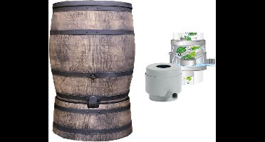 Regentonset Roto 350 liter + Voet + Vulautomaat