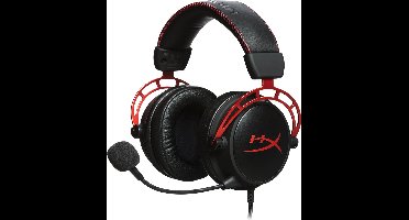 HyperX Cloud Alpha Pro Gaming Headset - PC, PS4, PS5, Xbox One & Xbox Series - Zwart/Rood