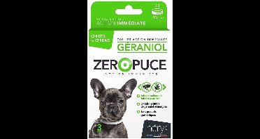 Martin Hery Zeropuce Vlooienband Hond Geraniol Zonder Chemicalien