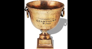 vidaXL - Prijzenbeker - champagnekoeler - koperbruin