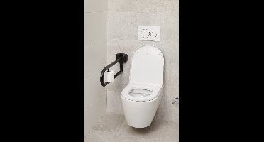 SecuCare Toiletrolhouder Premium Zwart