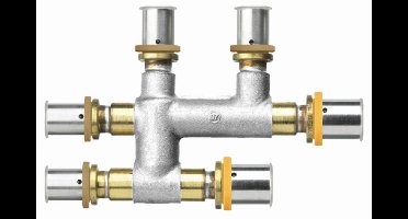 VSH UltraPress K7201 passeerkruisstuk (6 aansluitingen)