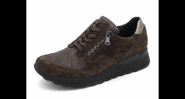 Waldläufer Bungeez Dames Veterschoen - 364H15-408-277 Bruin - Wijdte H - Maat 7 (40.5)