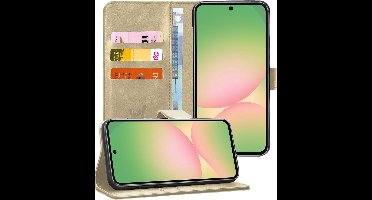 Hoesje geschikt voor Samsung Galaxy A56 / A36 - Portemonnee Book Case Goud