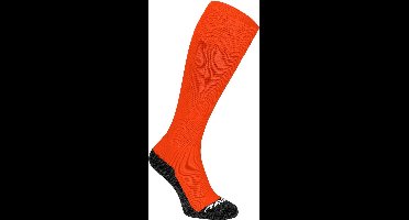Avento Voetbalsokken - Lang model - Basic - Oranje/Grijs - Maat 41/44