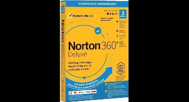 Norton 360 Deluxe - 3 Apparaten - 1 Jaar