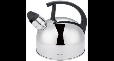 Kinghoff Traditionele Waterketel – Fluitketel – RVS, Zilver, 1.5L – Fluitfunctie – Geschikt voor Alle Kookplaten (Gas, Elektrisch, Keramisch, Inductie)