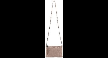 SEIDENFELT MANUFAKTUR Schoudertas Malvik Small Crossbag With Chain Summer Stone Beige