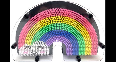 Pin iT! Regenboog speelgoed 3D afdruk maken - kleurrijk kinderspel.