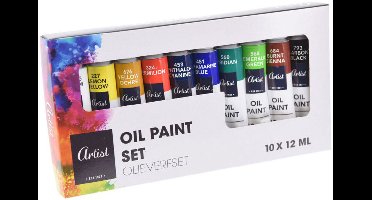 Olieverf, 10x12ml