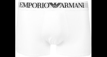 Emporio Armani - Heren - Basis Trunk Boxershort - Wit - M