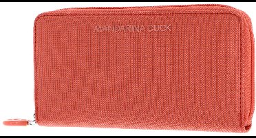 MANDARINA DUCK Portemonnee MD20 Zip Wallet Tangerine Koraalrood